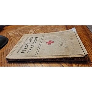 1933 American Red Cross First Aid Text-Book